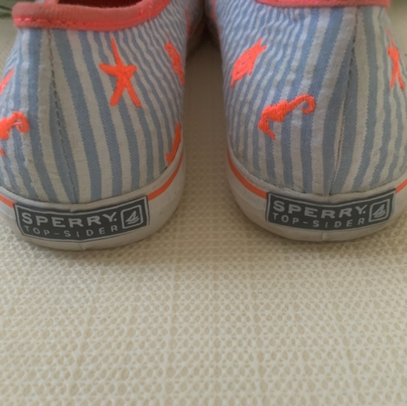 Sperry Topsider Westport Nautical Seersucker Shoe - Picture 4 of 5